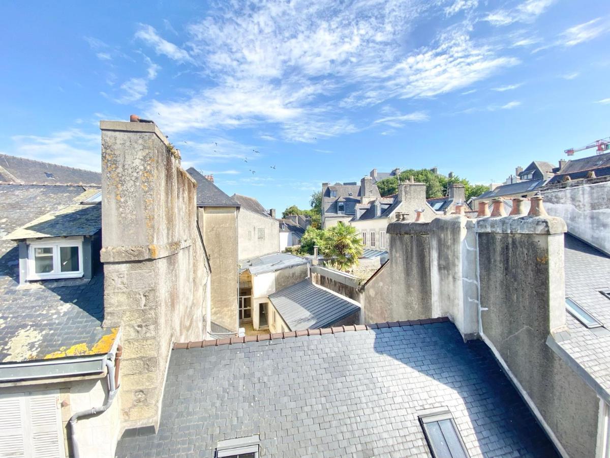 Le Medard - Confort - Wifi - Centre Historique - Entree Autonome Apartment แก็งแปร์ ภายนอก รูปภาพ