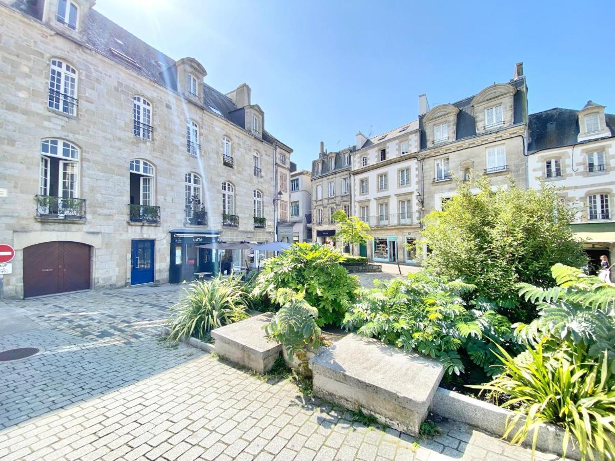 Le Medard - Confort - Wifi - Centre Historique - Entree Autonome Apartment แก็งแปร์ ภายนอก รูปภาพ