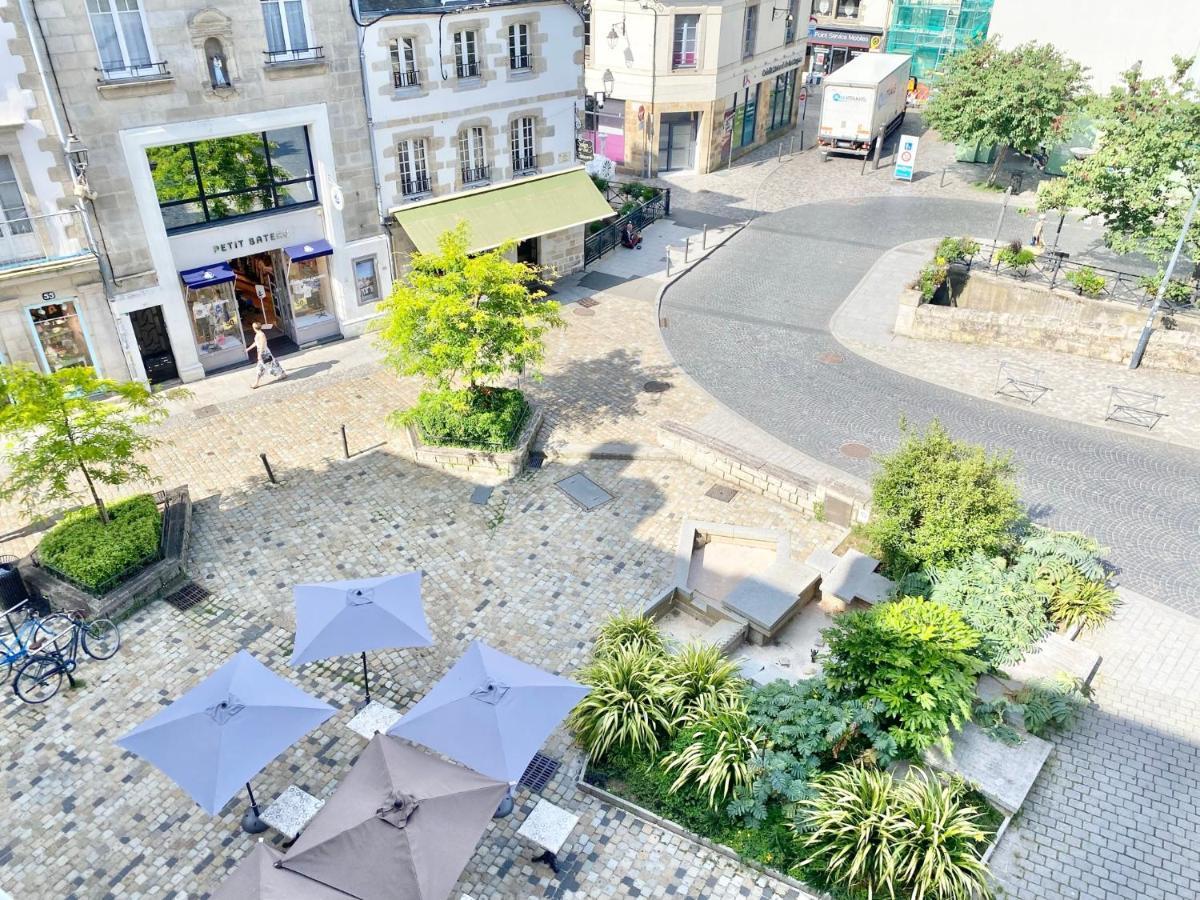 Le Medard - Confort - Wifi - Centre Historique - Entree Autonome Apartment แก็งแปร์ ภายนอก รูปภาพ