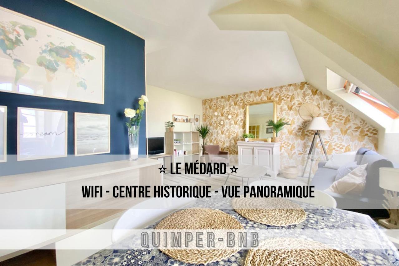 Le Medard - Confort - Wifi - Centre Historique - Entree Autonome Apartment แก็งแปร์ ภายนอก รูปภาพ